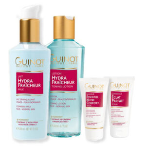 hydra_fraicheur-gommage_eclat_parfait-masque_essentiel_nutri_confort Hydra Fraicheur Cleanser and Toner, Gommage Eclat Parfait, Masque Essentiel Nutri Confort